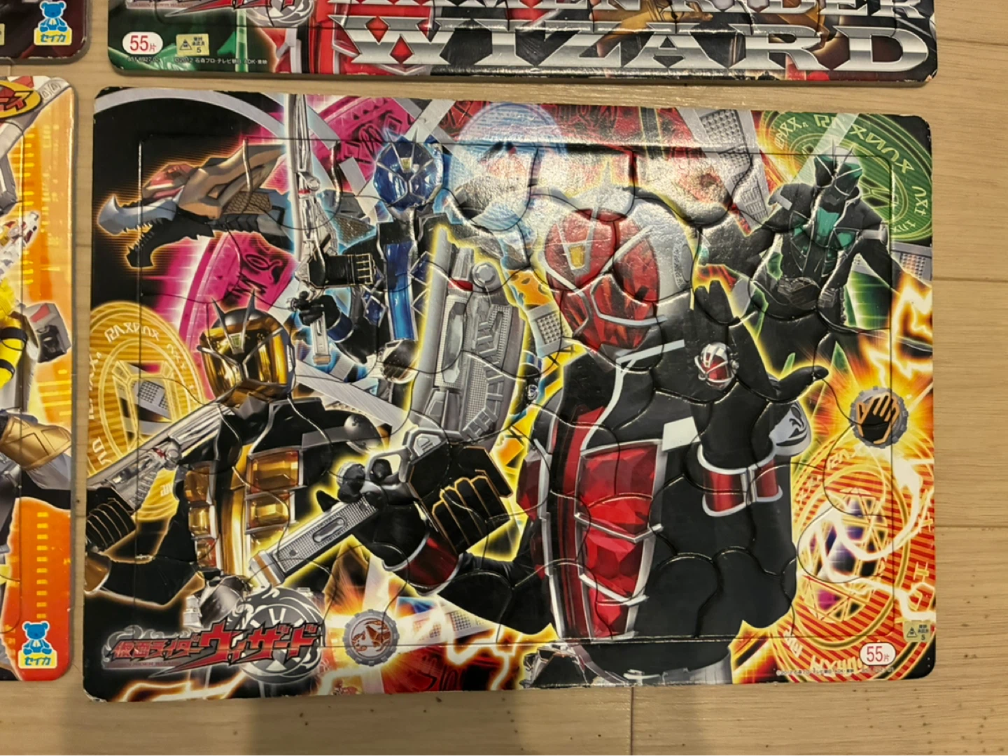 仮面ライダー・戦隊シリーズ パズル6枚セット★男の子の写真7枚目