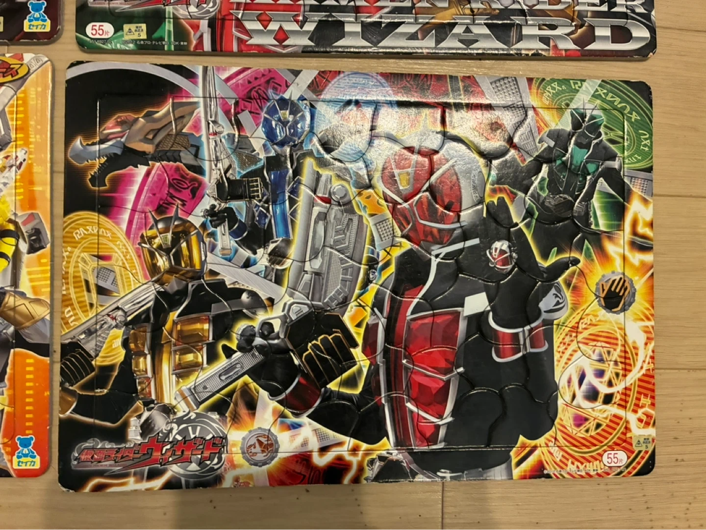 仮面ライダー・戦隊シリーズ パズル6枚セット★男の子の写真7枚目