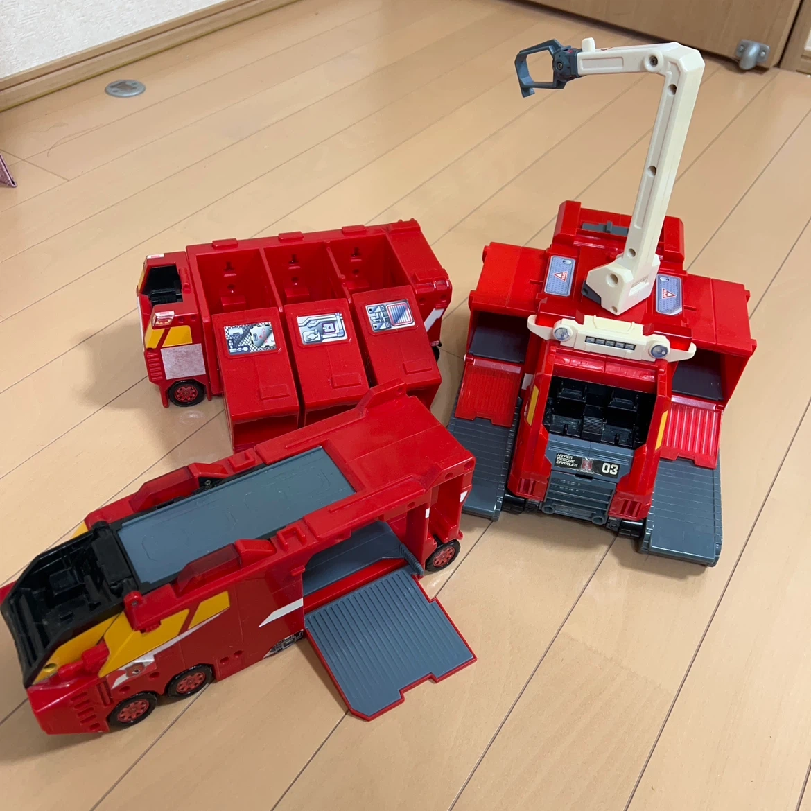 タカラトミー ハイパーレスキュー 01 02 03 セットの写真2枚目