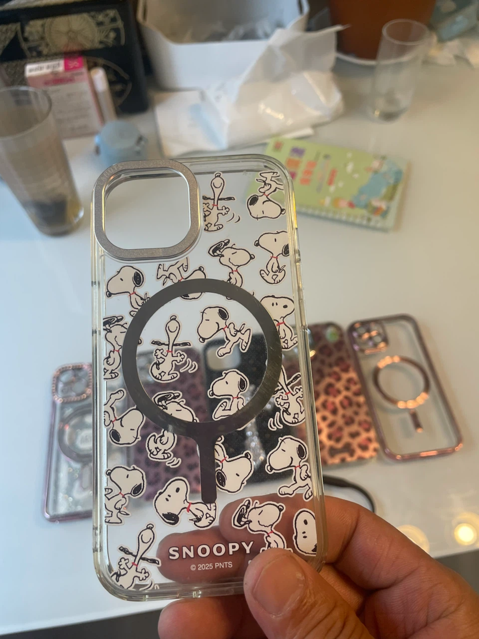 iPhone15スヌーピー iPhoneケース マグセーフ対応の写真2枚目