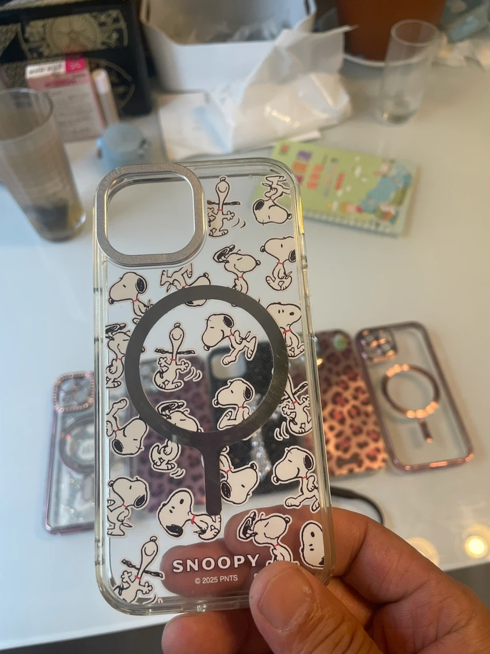 iPhone15スヌーピー iPhoneケース マグセーフ対応の写真2枚目