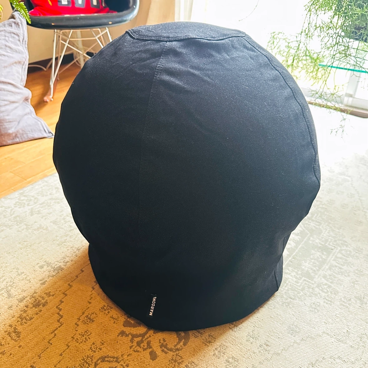 マルームズ バランスボールチェア ブラックの写真7枚目