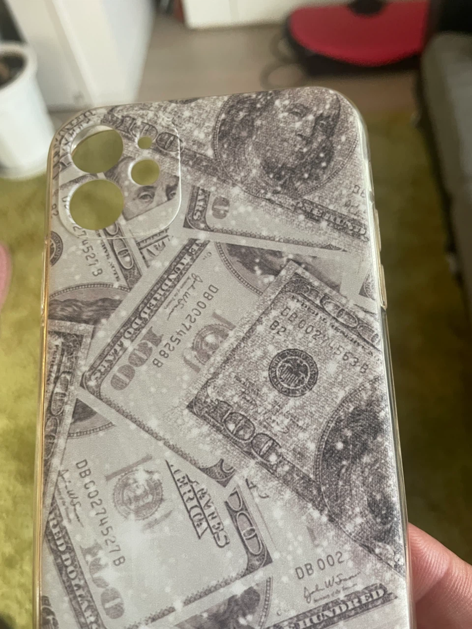iPhone11ケース ドル紙幣柄