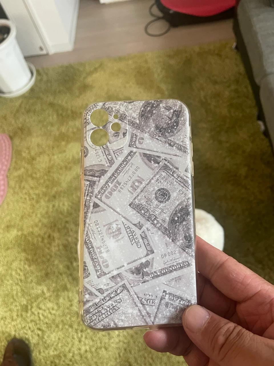 iPhone11ケース ドル紙幣柄の写真2枚目