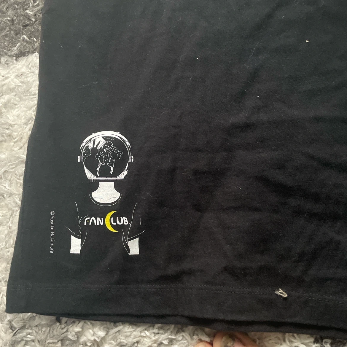 グラニフ 中村佑介コラボ Tシャツ 黒 Mサイズの写真4枚目