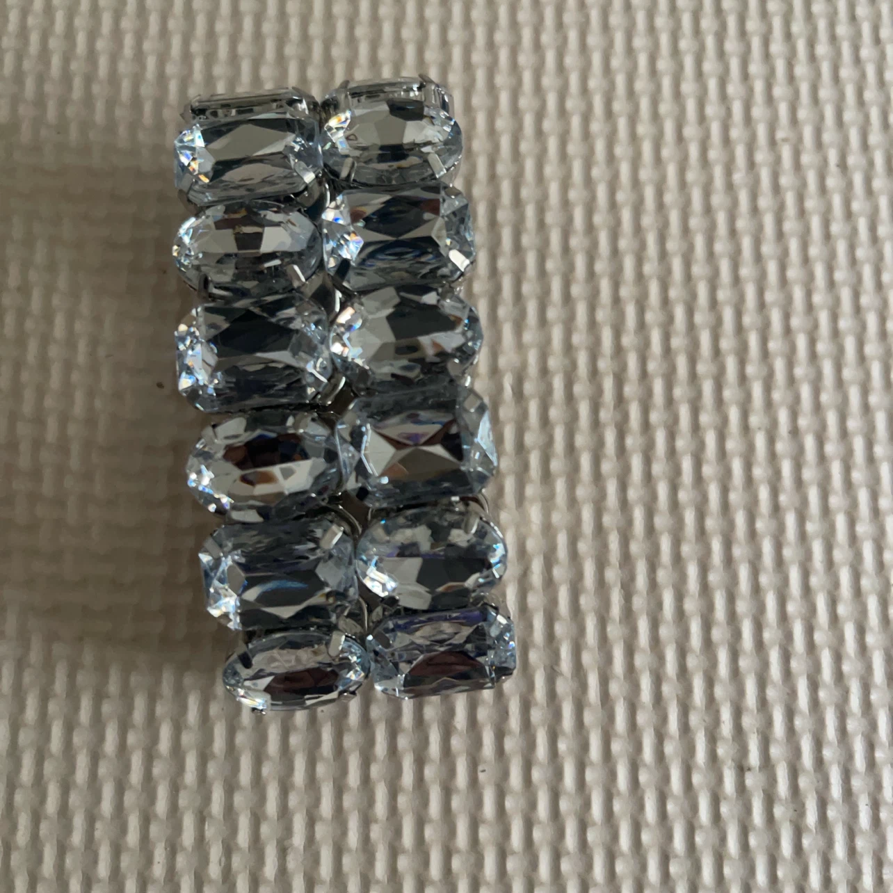 ビジュー調 ヘアクリップ バレッタ