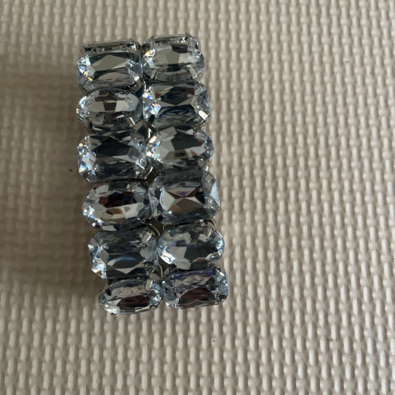 ビジュー調 ヘアクリップ バレッタ