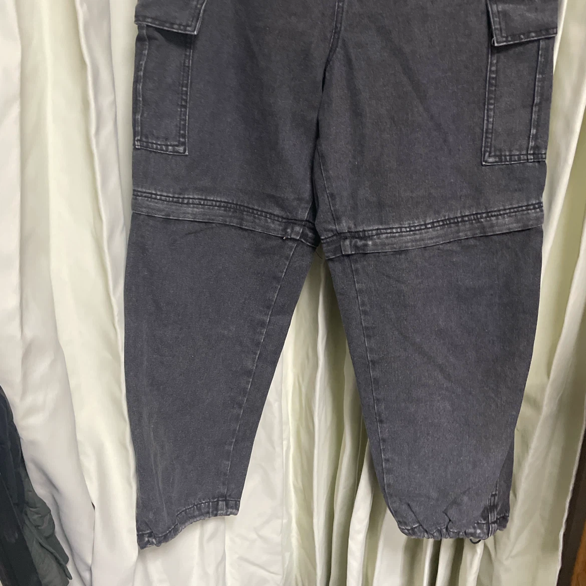 カーゴパンツ ブラック Lサイズの写真2枚目