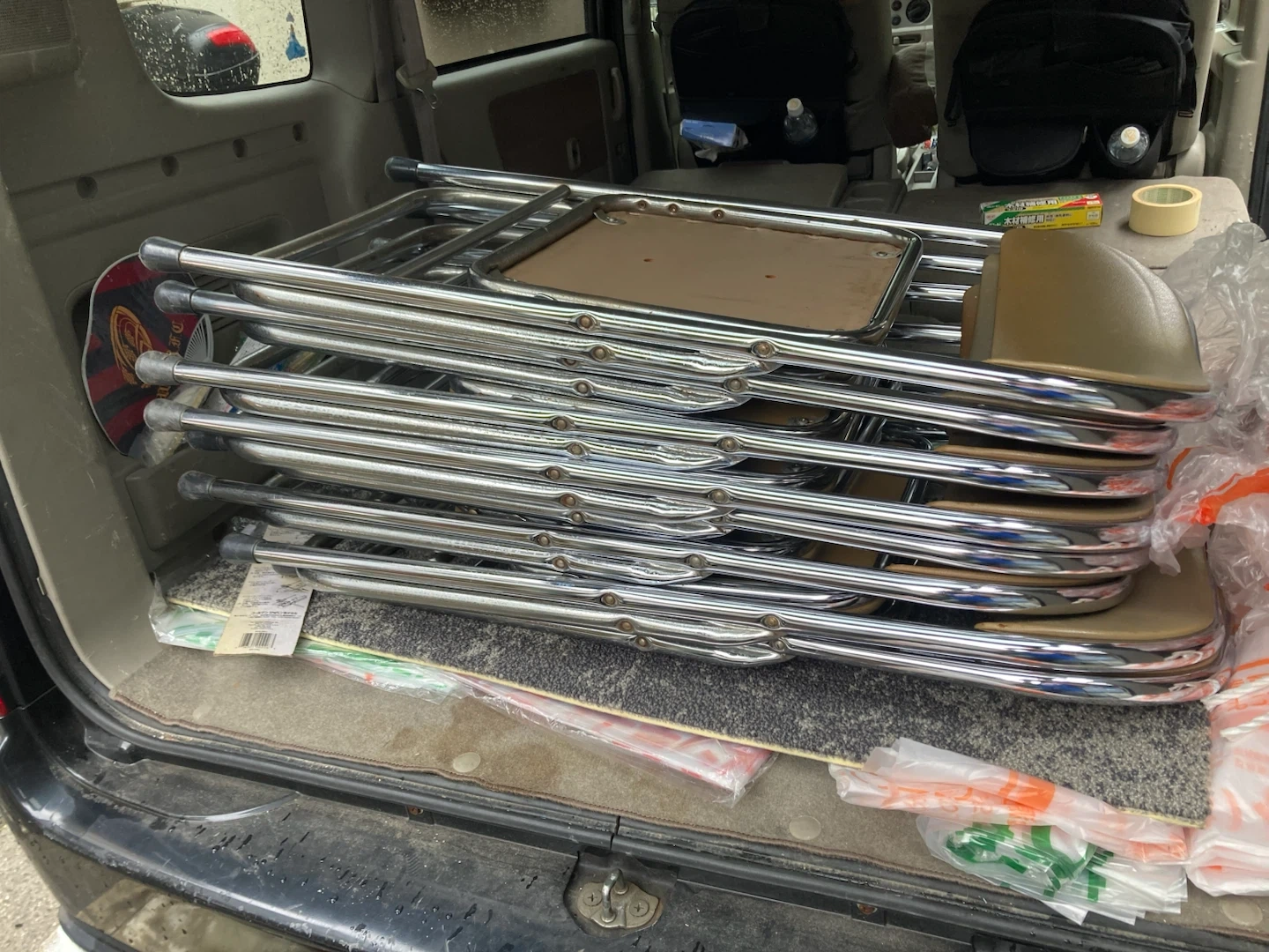 折りたたみパイプ椅子 複数セットの写真4枚目