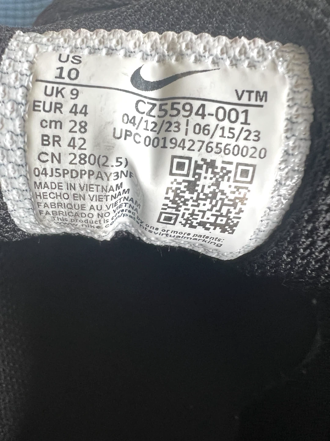 NIKE ナイキ エア マックス 90 LTR 28cm レザーの写真4枚目