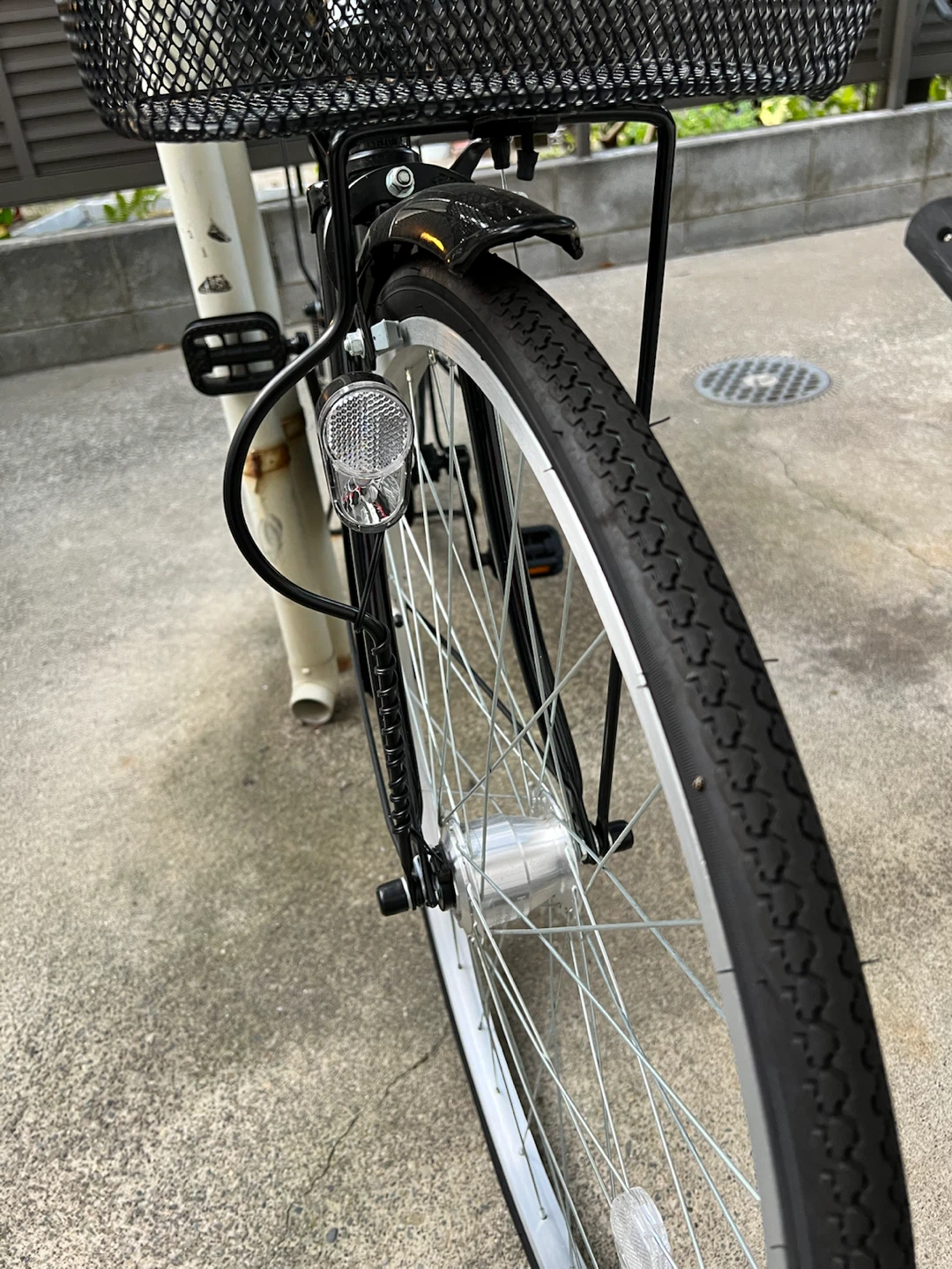 フィッツ シティサイクル ブラック新古車の写真3枚目