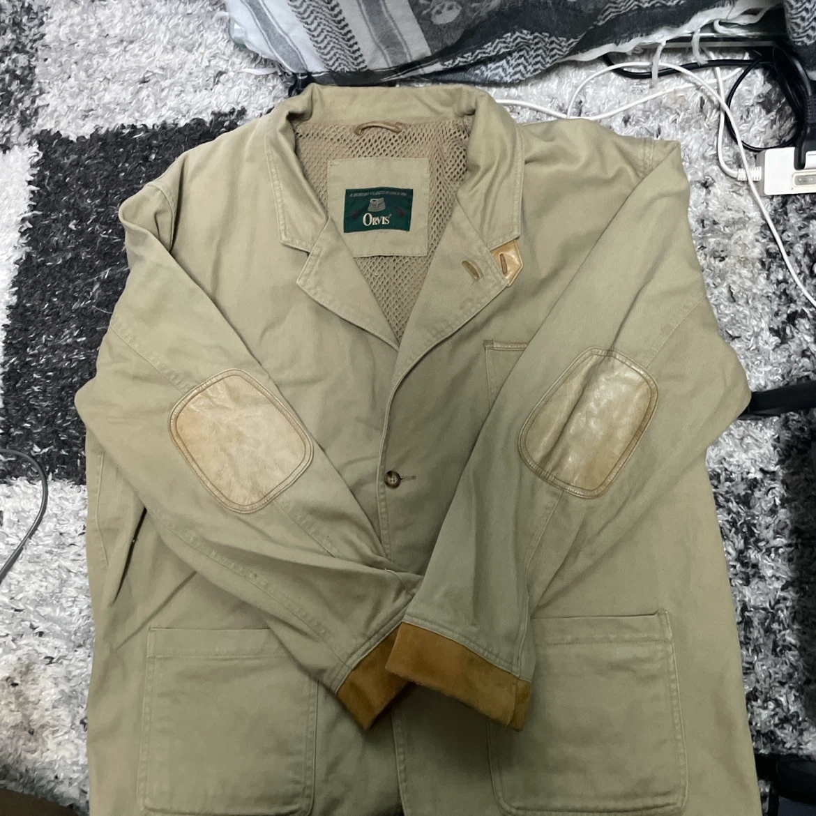 オービス フィッシングジャケット ベージュ