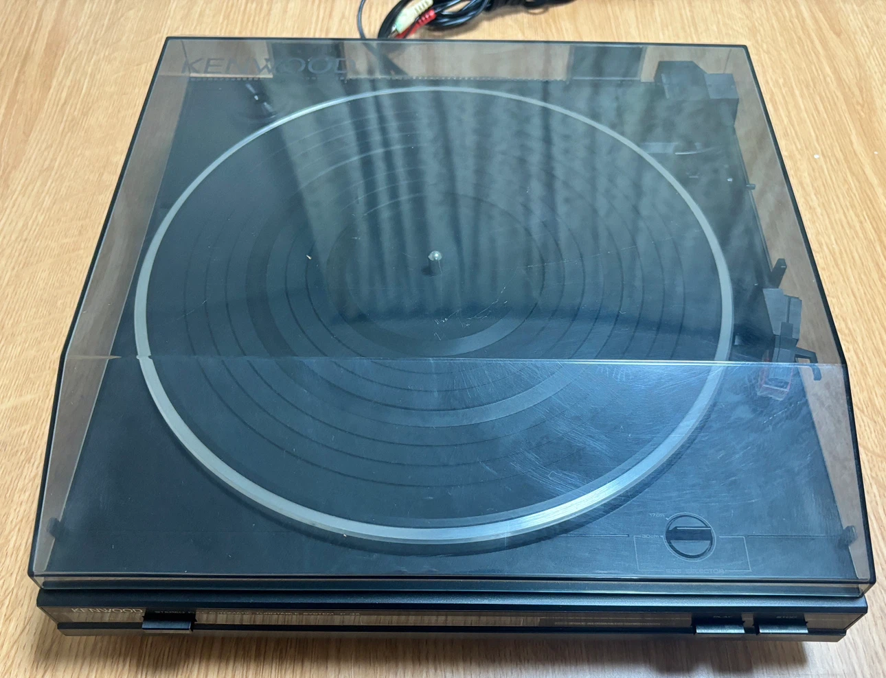 ケンウッド フルオートレコードプレーヤー P-3X