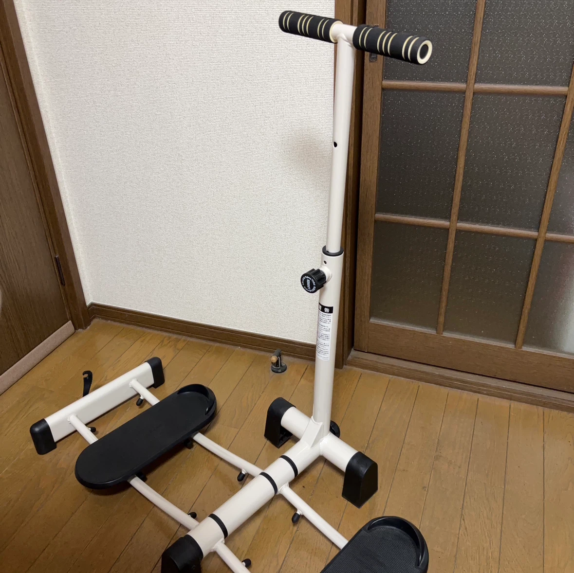 ステッパー 折りたたみ式 白黒