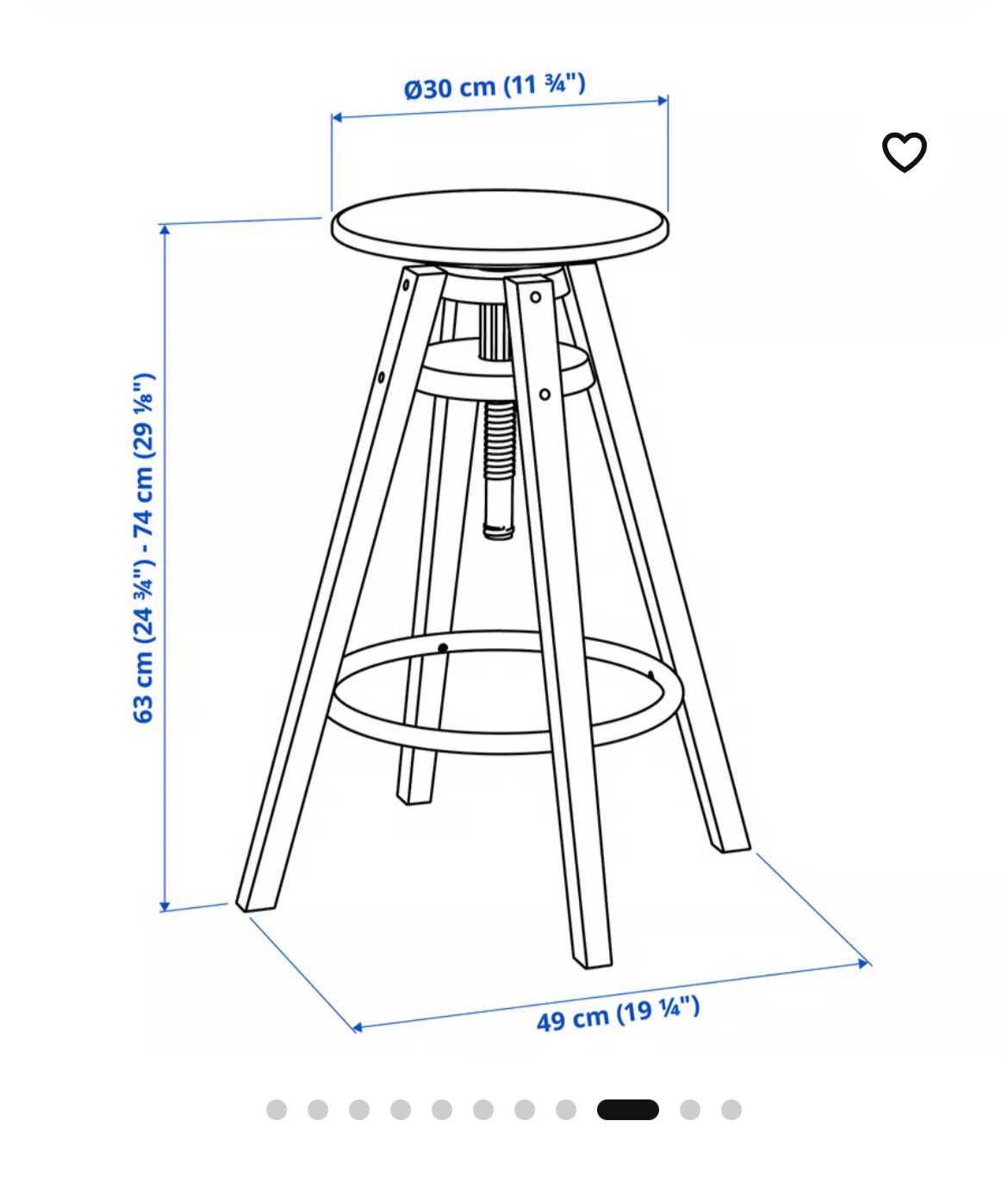 IKEA DALFRED ダルフレッドの写真7枚目