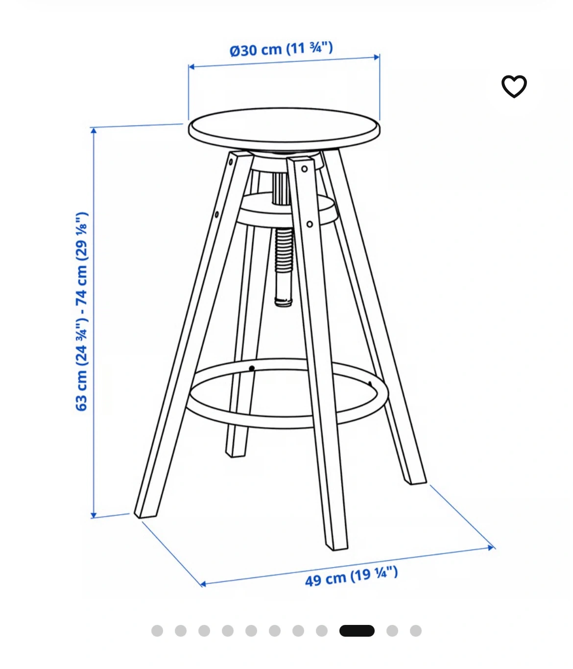 IKEA DALFRED ダルフレッドの写真7枚目