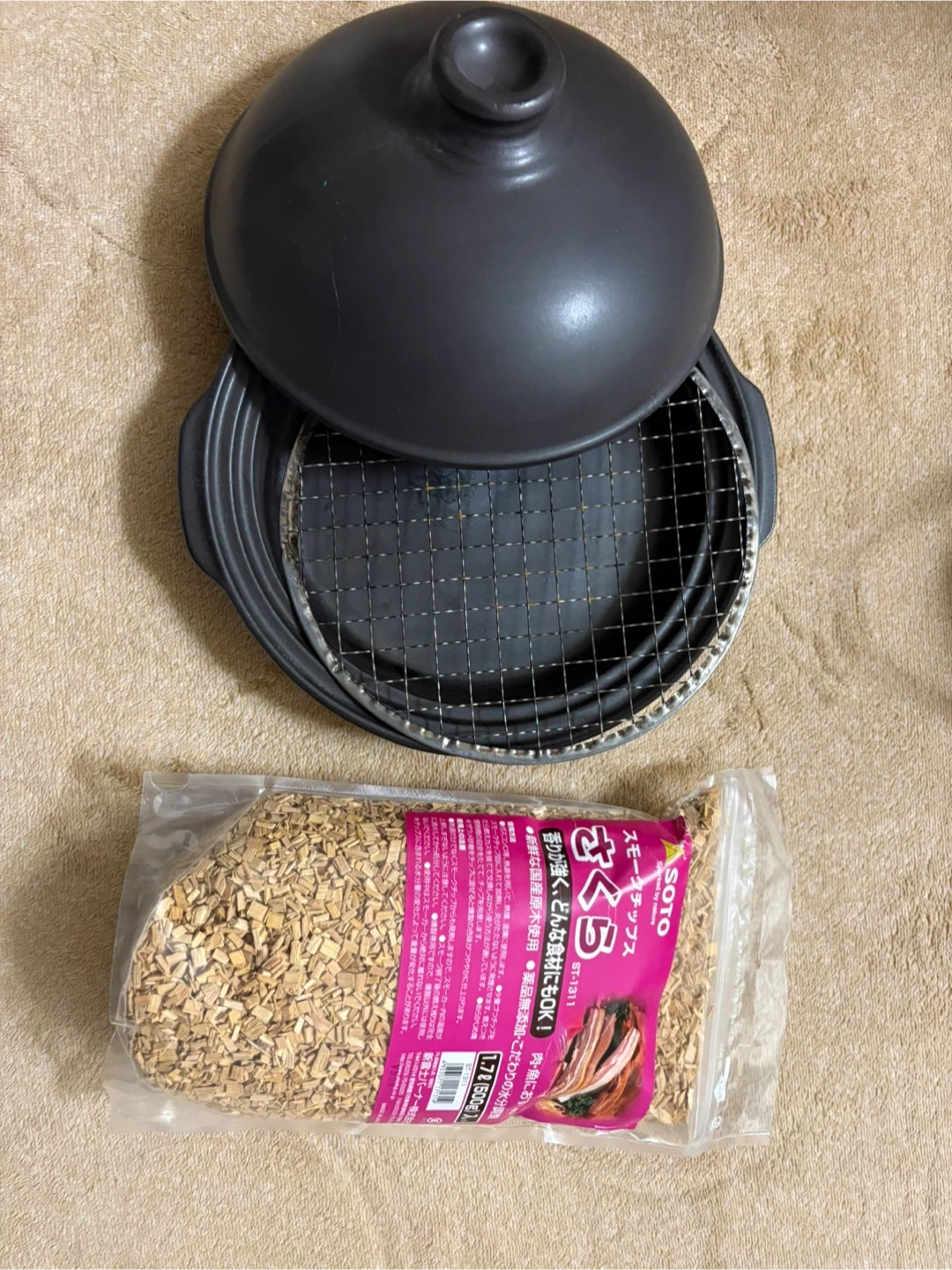 ソト スモークポット 燻製器 チップセット