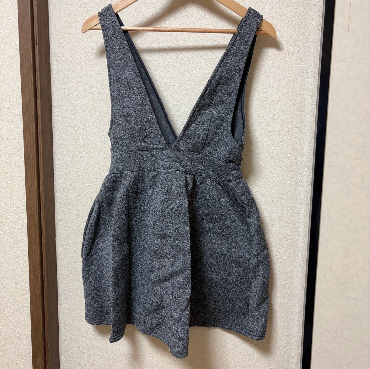 グレー ジャンパースカート Mサイズ