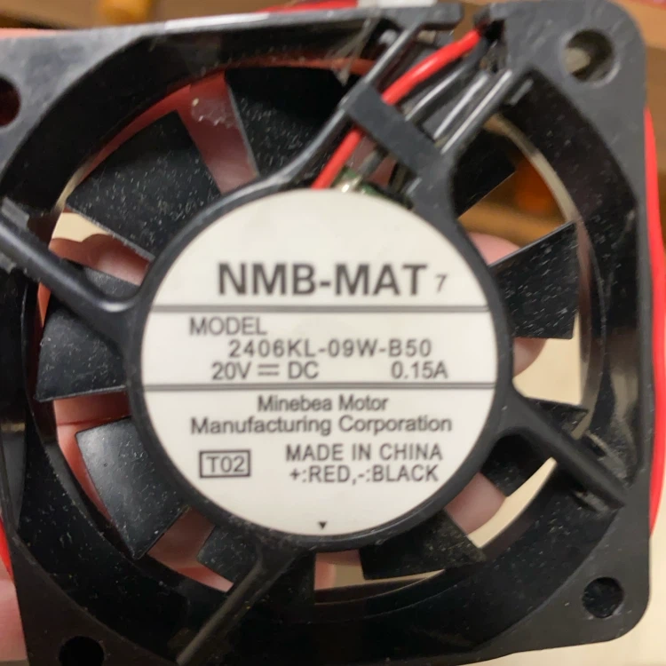 NMB-MAT DCファン 2406KL-09W-B50の写真2枚目
