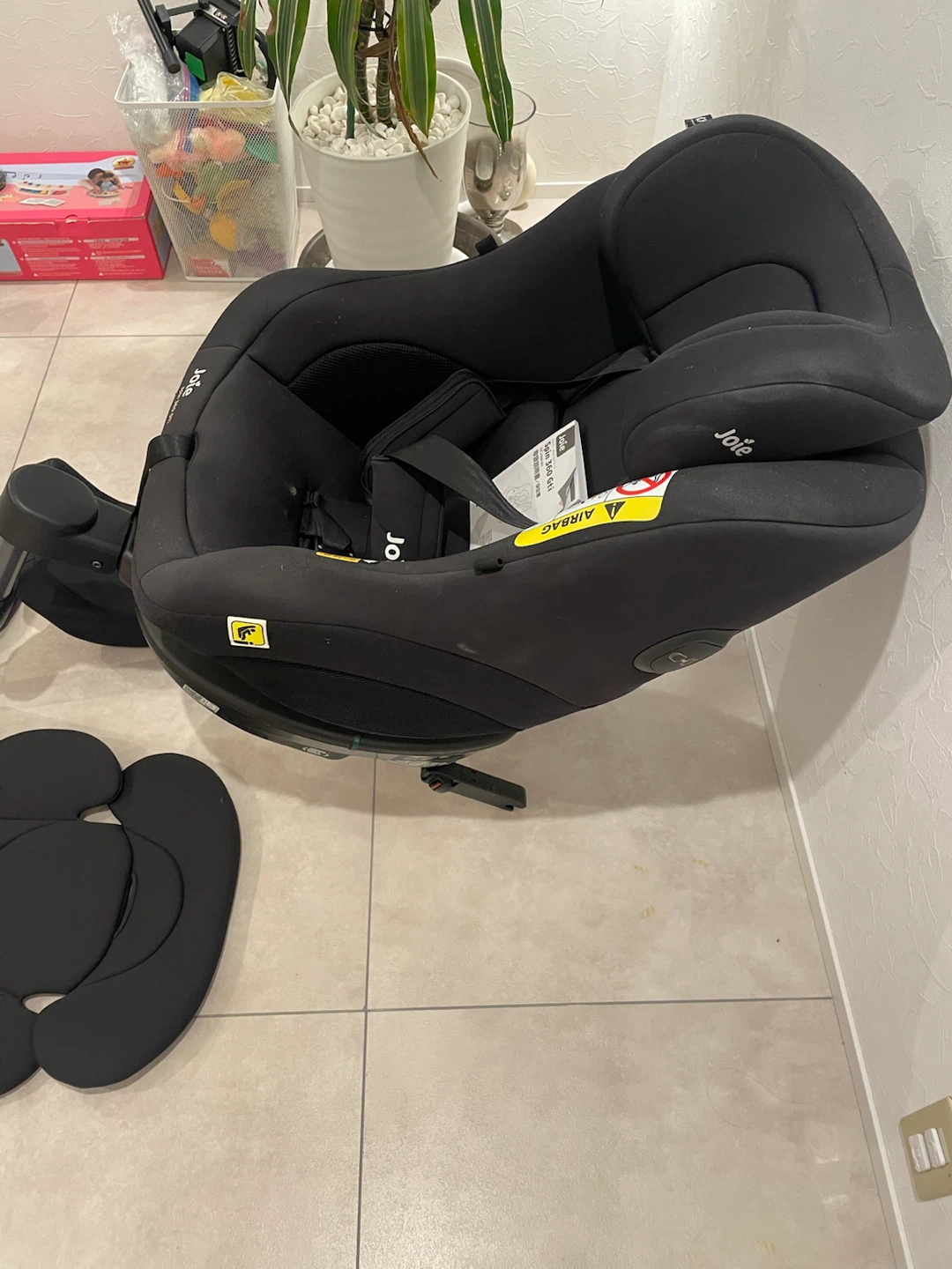 ジョイー チャイルドシート Spin 360 GTiの写真2枚目