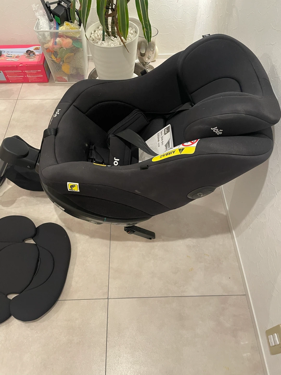 ジョイー チャイルドシート Spin 360 GTiの写真2枚目