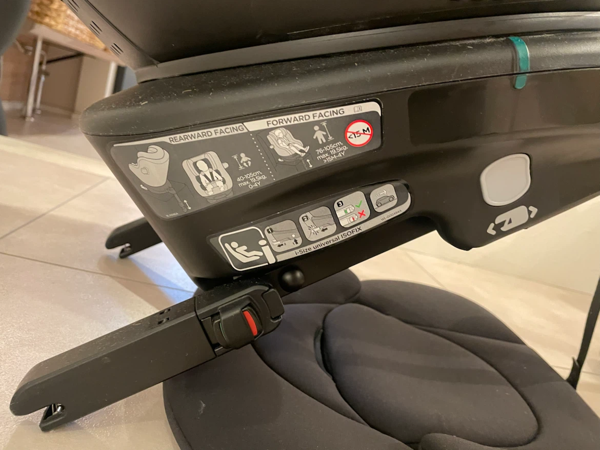 ジョイー チャイルドシート Spin 360 GTiの写真4枚目