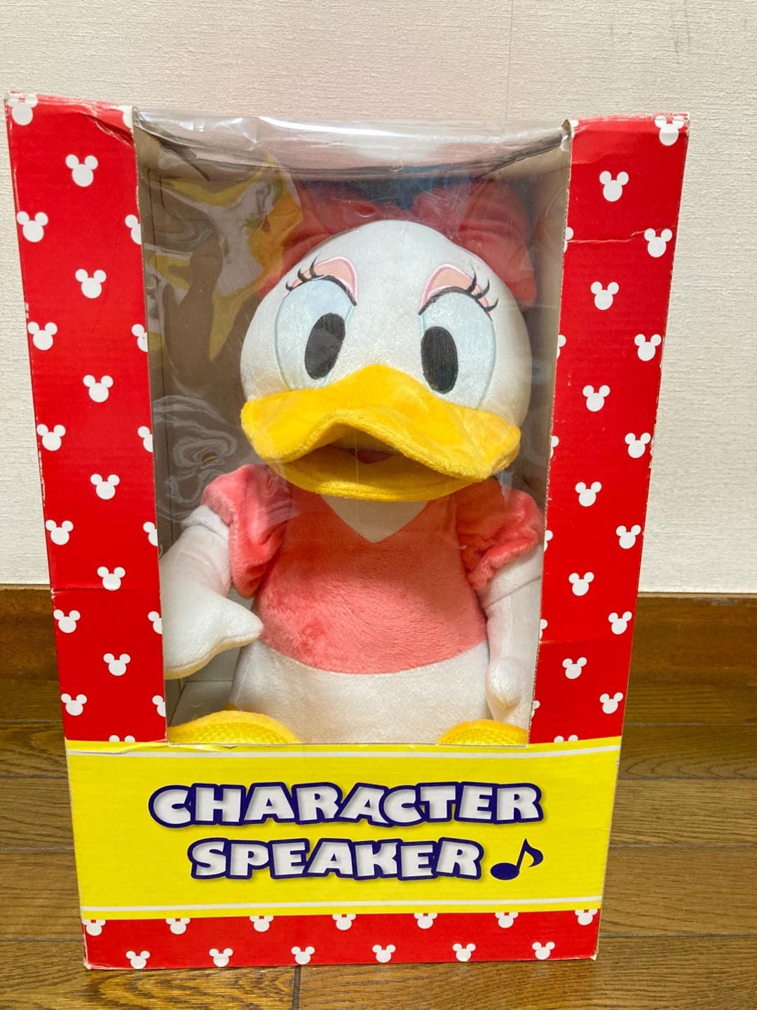 デイジーダック キャラクタースピーカー ぬいぐるみ型 スピーカー アルティスタ DS-SP1-04 ディズニー 箱説付