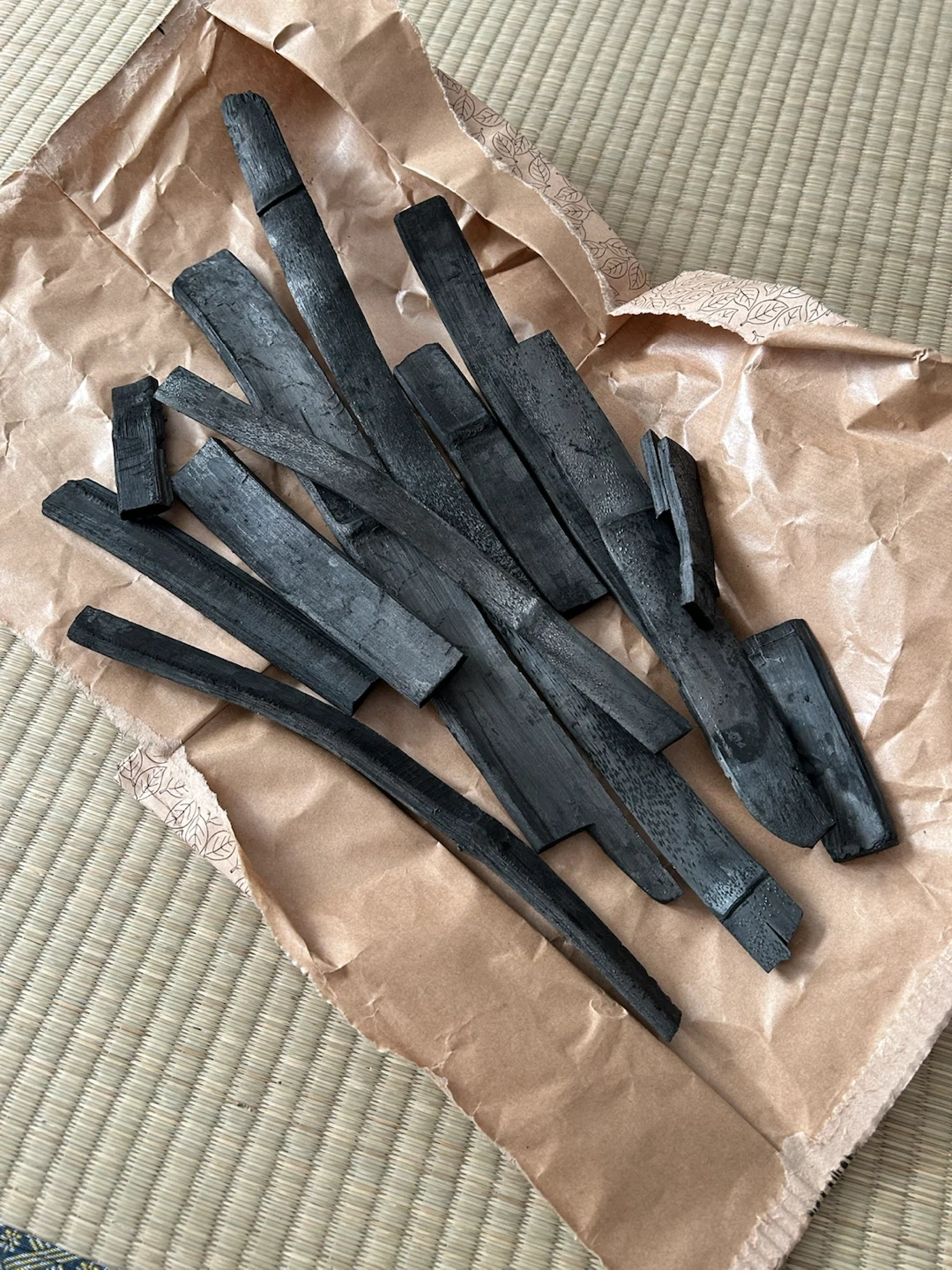 竹炭 棒状 炭 消臭