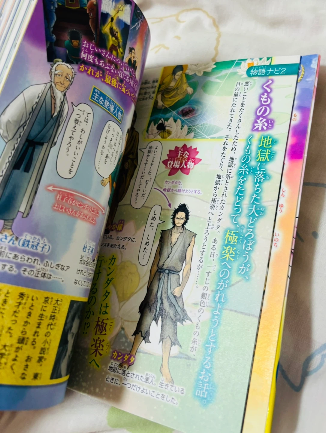 (半額美品)走れメロス・くもの糸 学研 小学生向けの写真7枚目