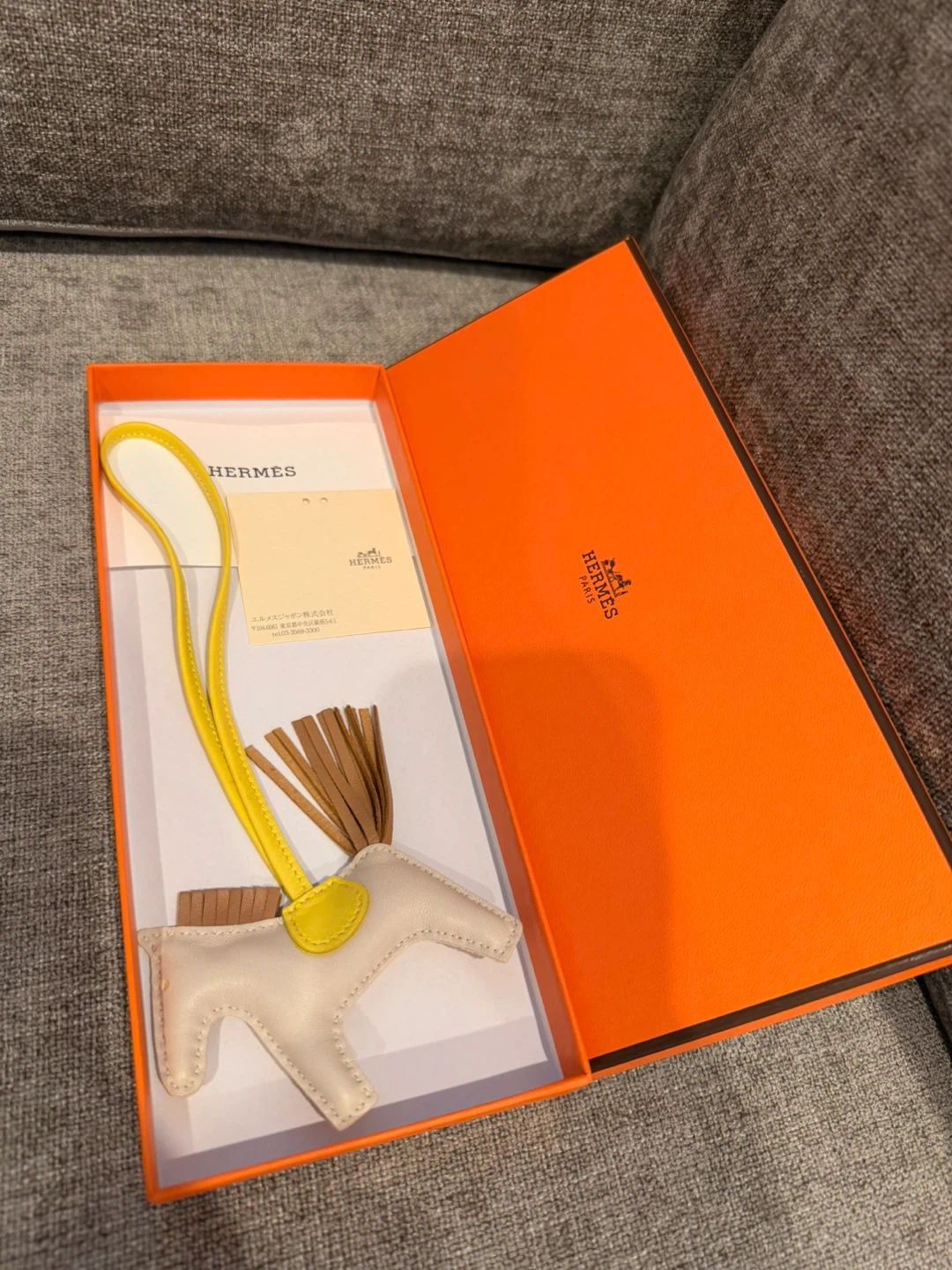 HERMES ロデオ チャームペガサスPM