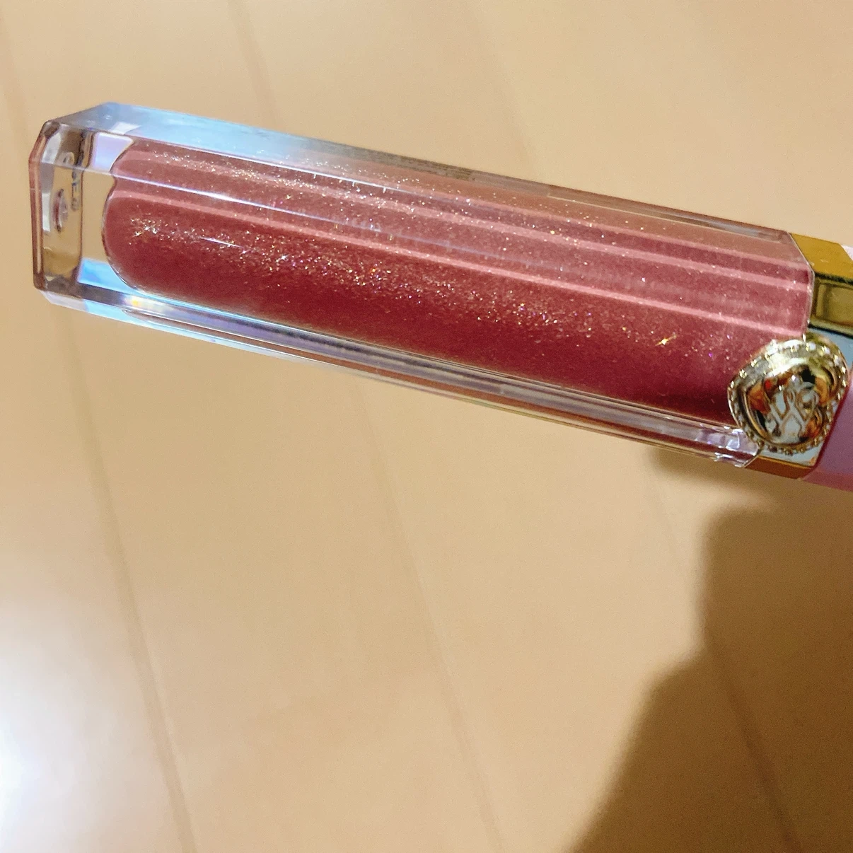 新品未使用 Too Faced リッチ&ダズリン ハイシャインスパークリングリップグロス ストック&ボンデージの写真4枚目