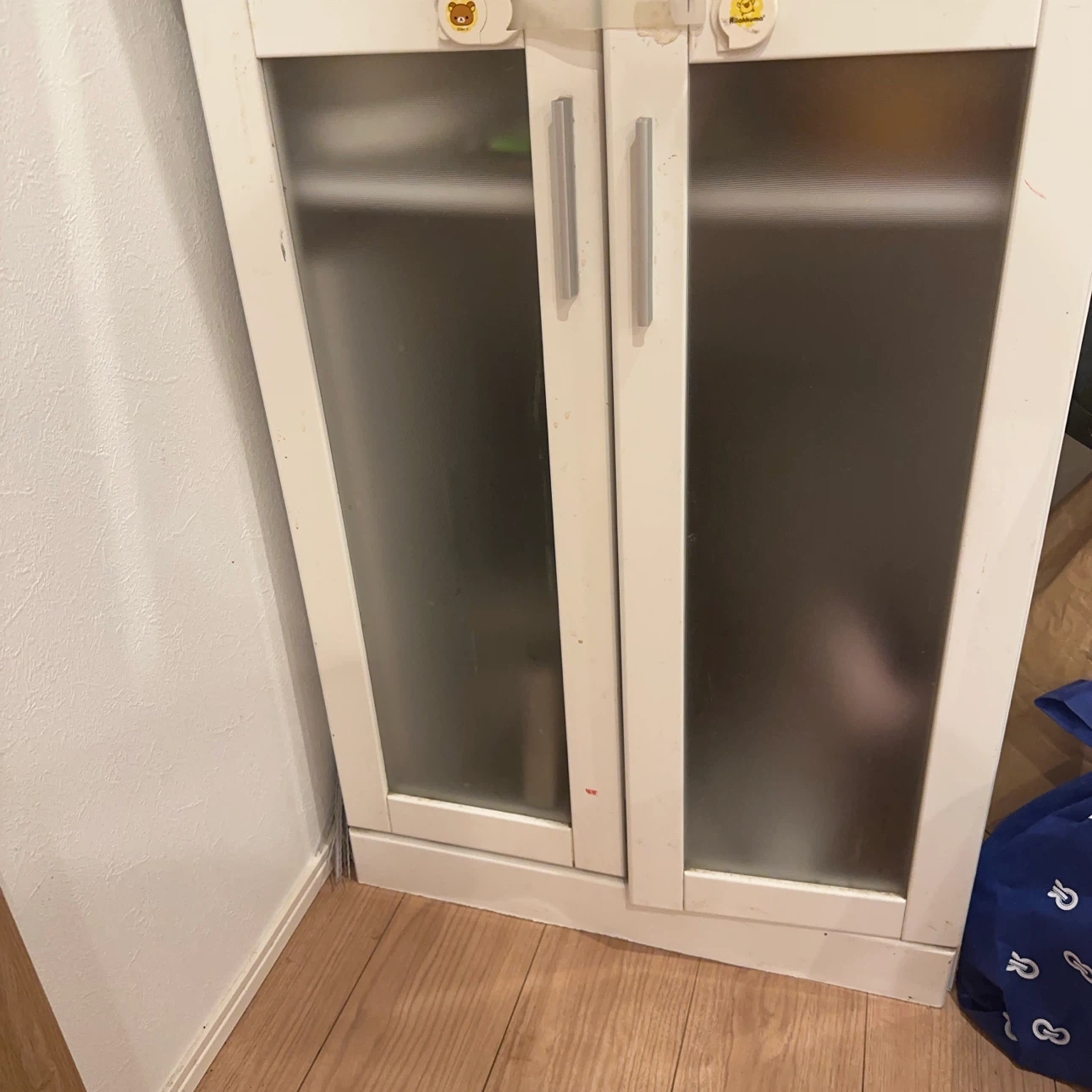 キッチン収納棚 レンジ台 ホワイトの写真2枚目