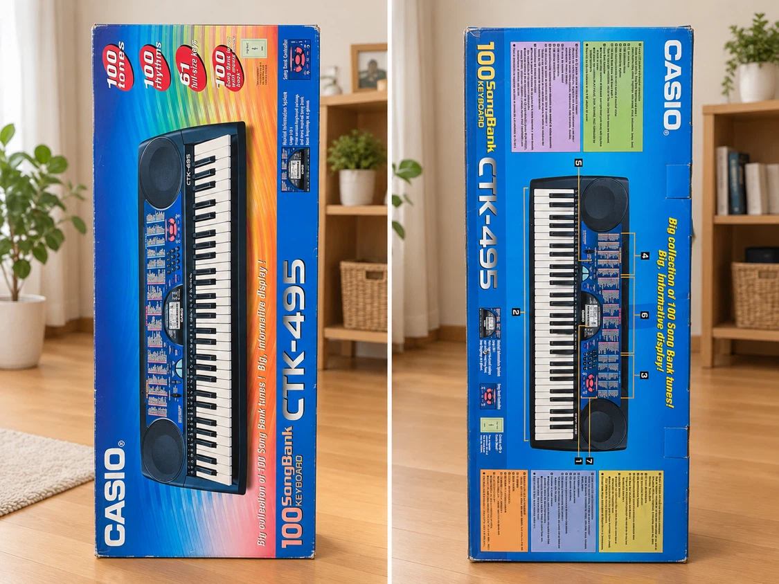カシオ 電子キーボード CTK-495