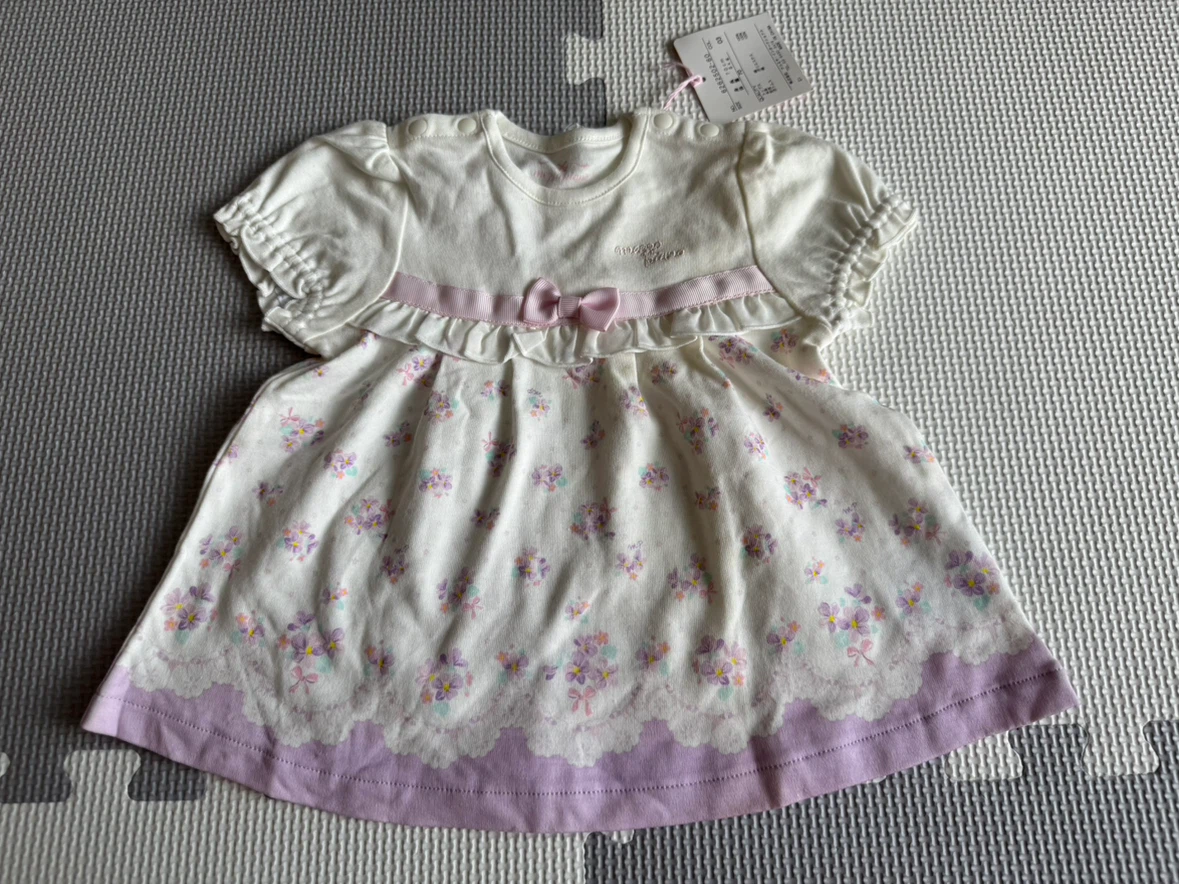 メゾピアノ ベビー服 3点セットの写真3枚目