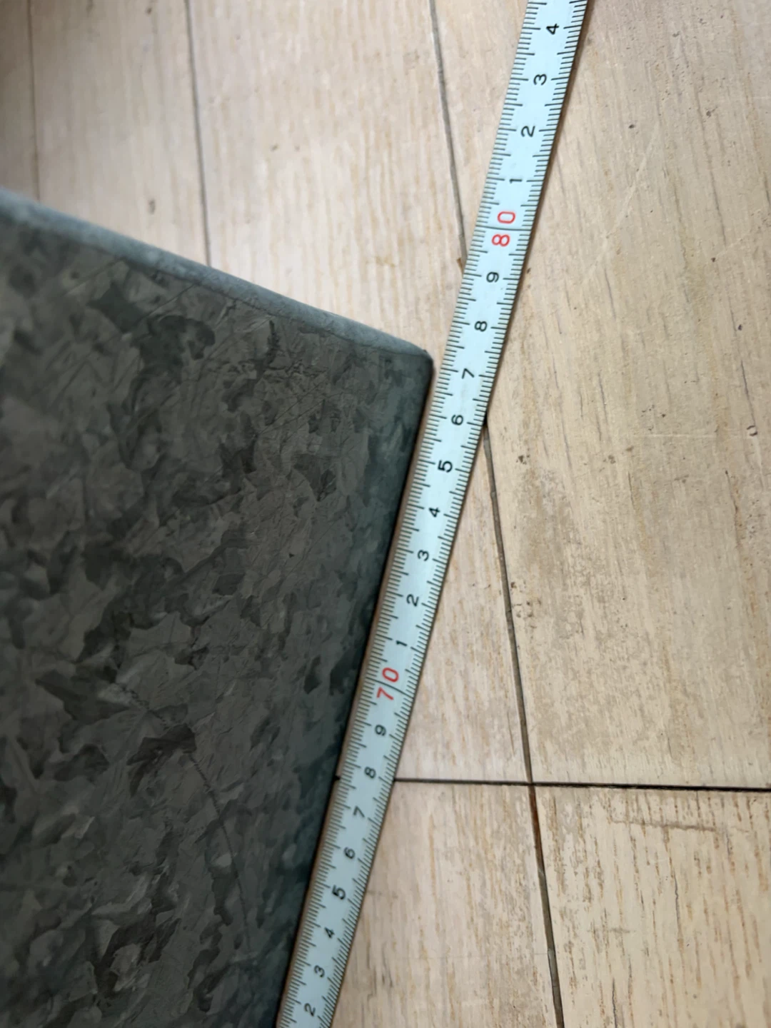 昭和レトロ　コウノ 衣裳函 トタン箱  収納の写真4枚目
