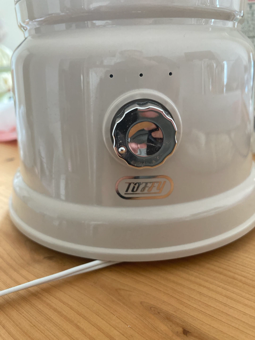 Toffy トフィー アロマランプ加湿器 (グレージュ / HF05)の写真2枚目