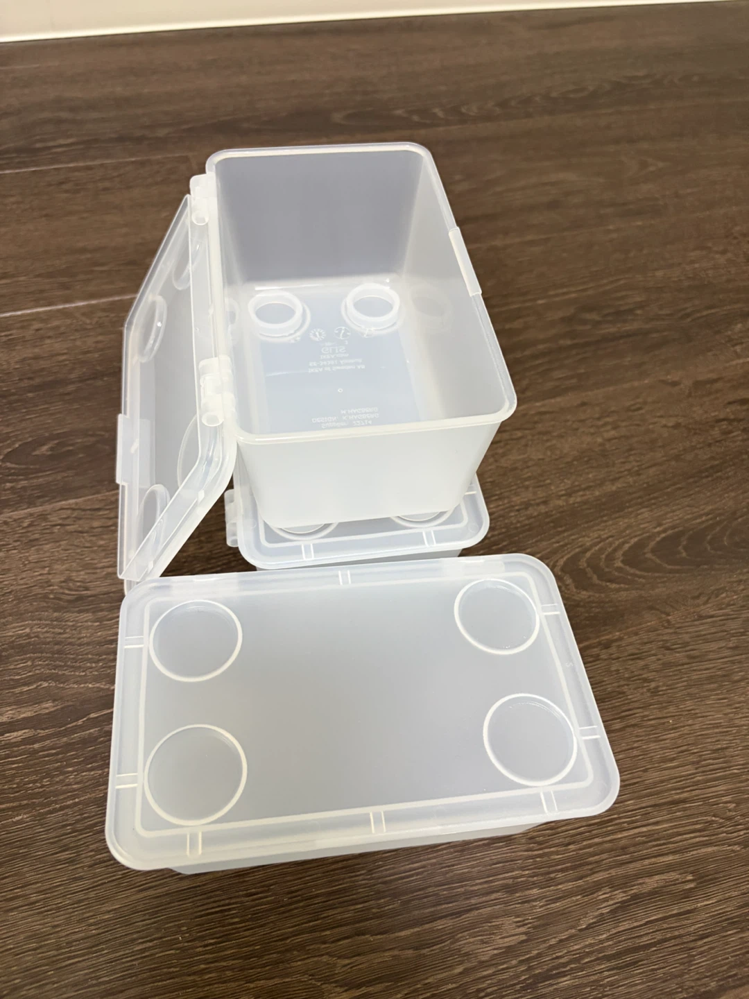 IKEAイケア GLIS ふた付きボックス 3個セット