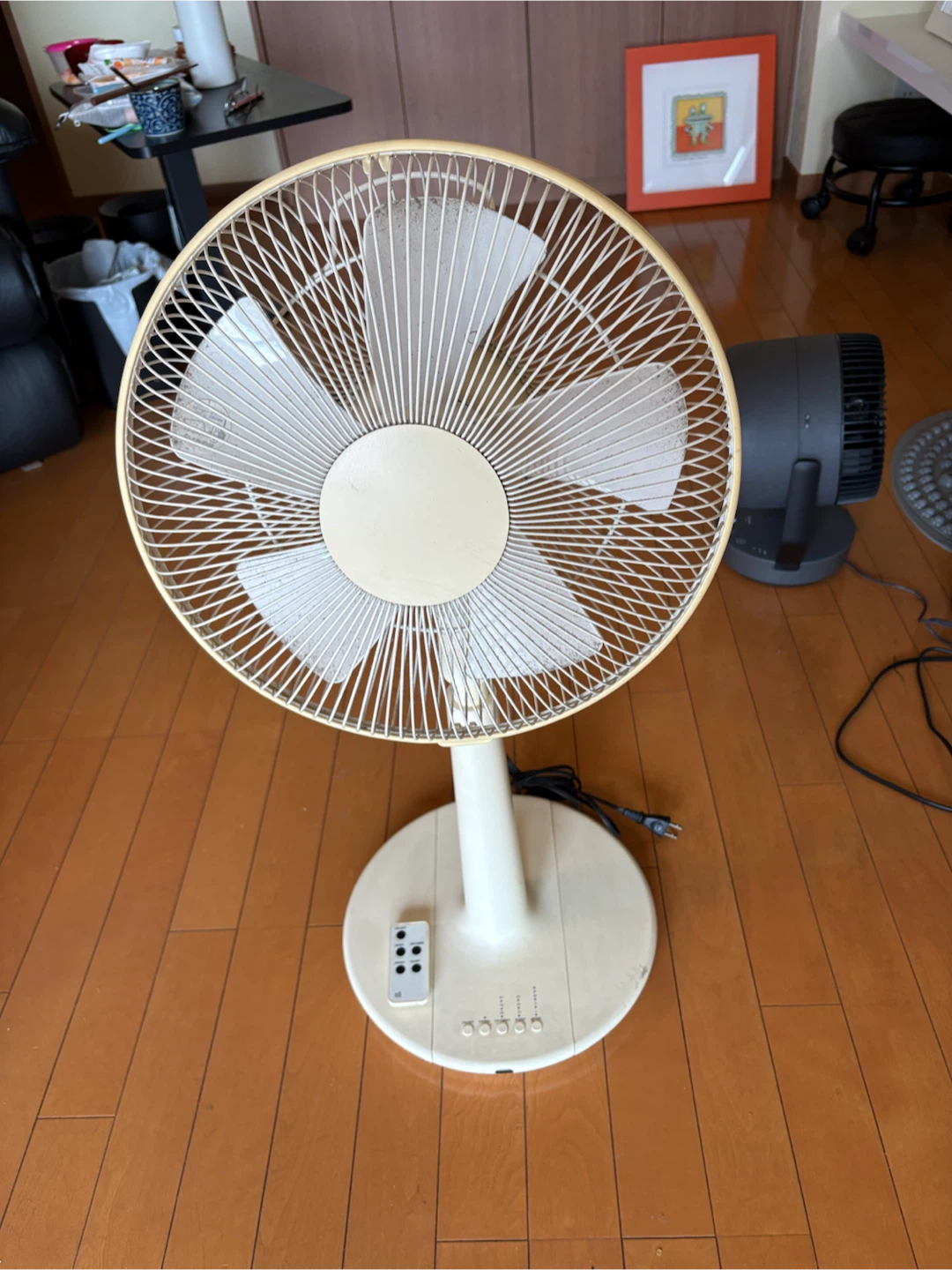 プラスマイナスゼロ 扇風機 ホワイト