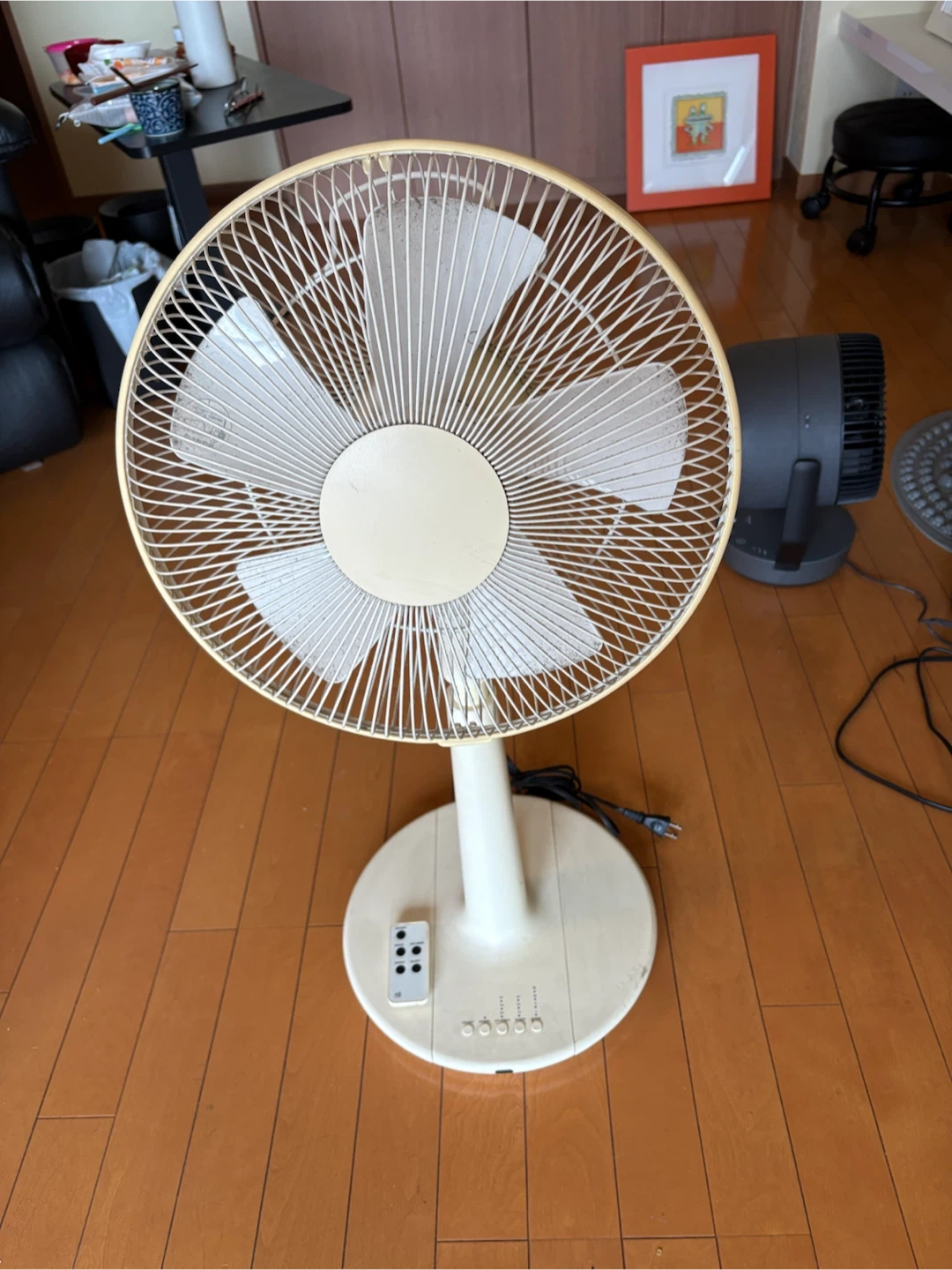 プラスマイナスゼロ 扇風機 ホワイト