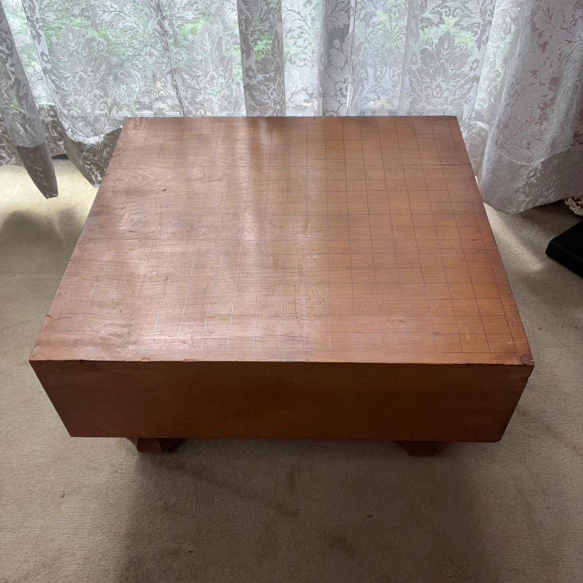 木製 碁盤 卓上 囲碁道具