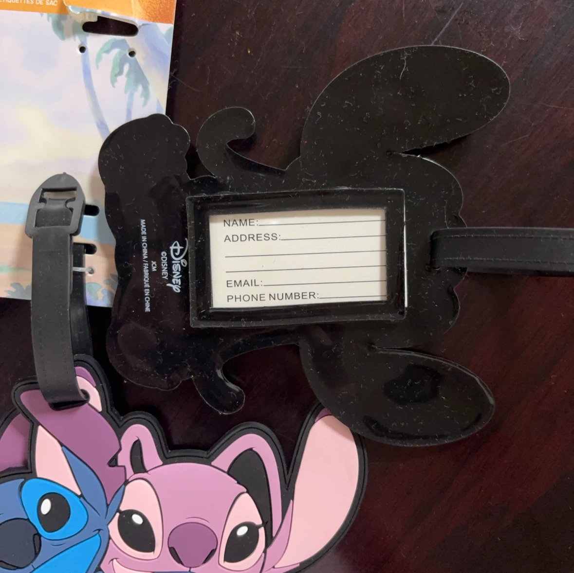 ディズニー スティッチ ラゲッジタグ 4点セットの写真2枚目