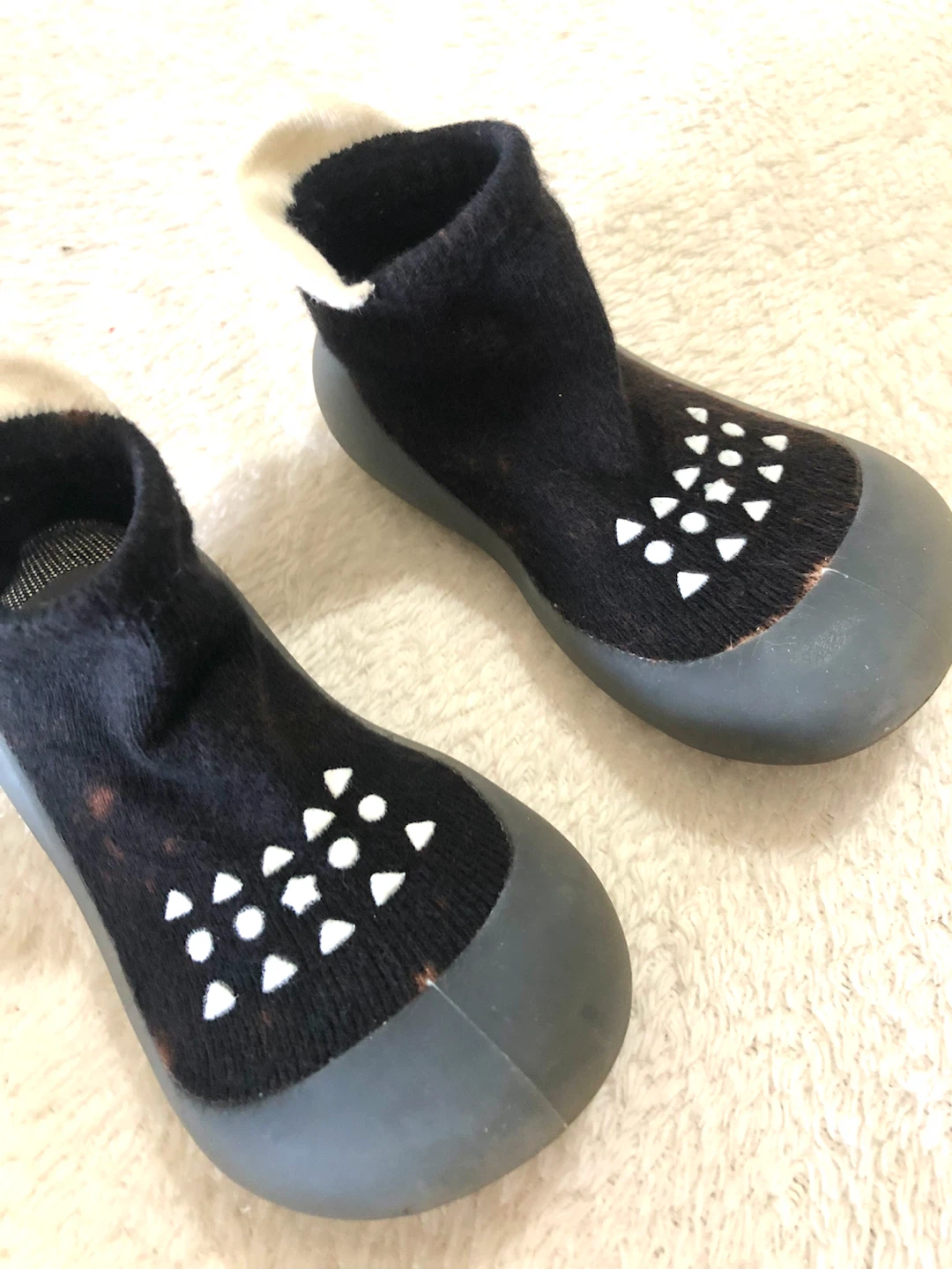 👶✨ベビーシューズ 生後12～18ヶ月サイズ ブラック🌟✨の写真2枚目