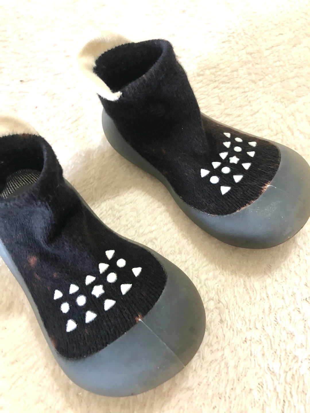 👶✨ベビーシューズ 生後12~18ヶ月サイズ ブラック🌟✨の写真2枚目