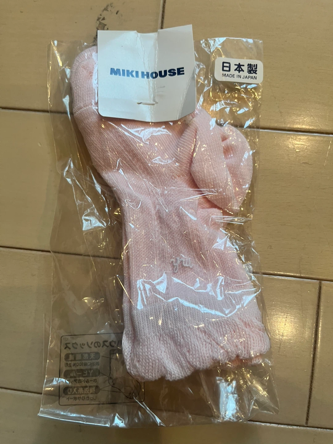 ミキハウス ソックス ピンク 新品