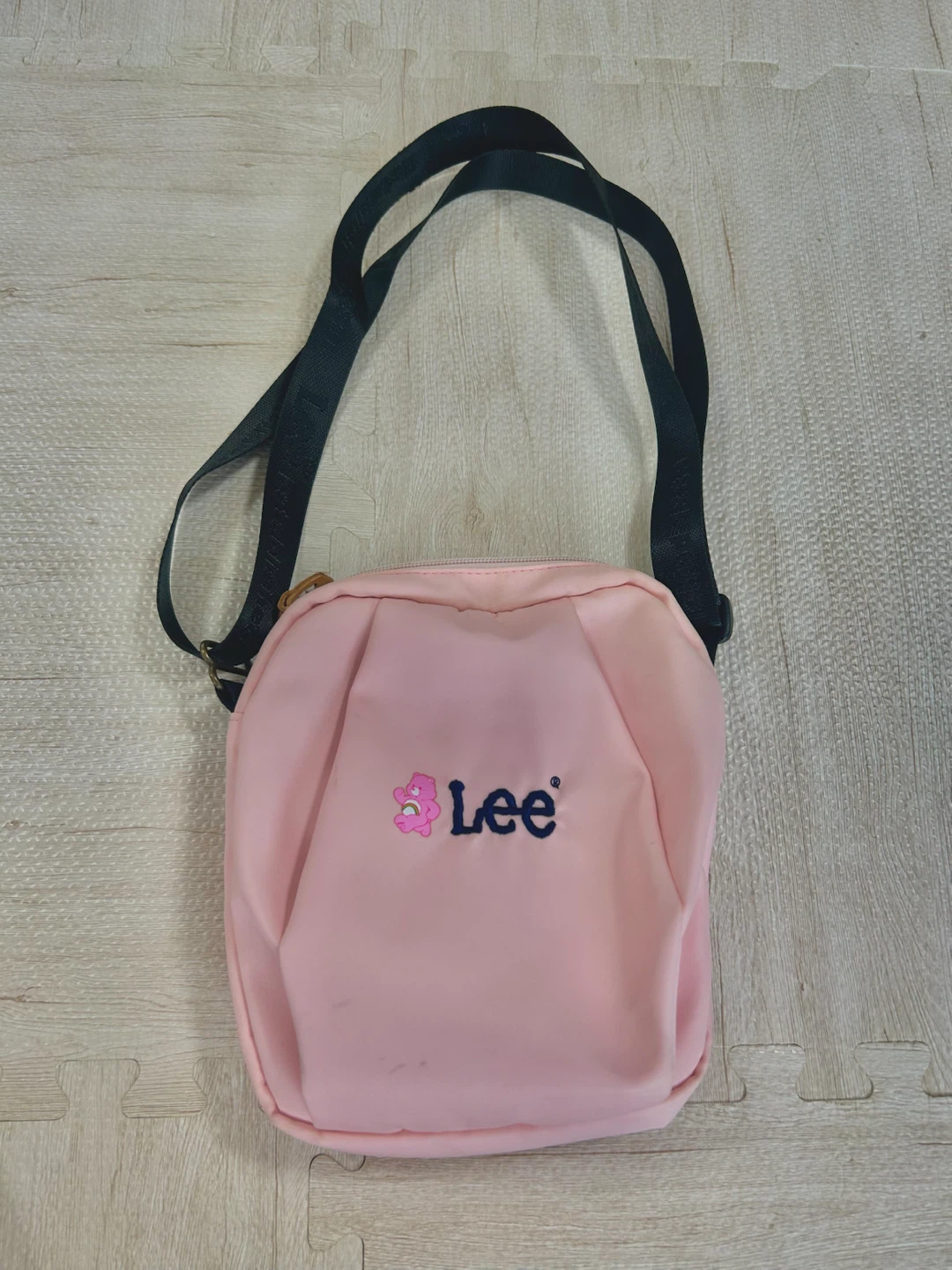 Lee Care Bears ピンク コラボ ショルダーバッグ