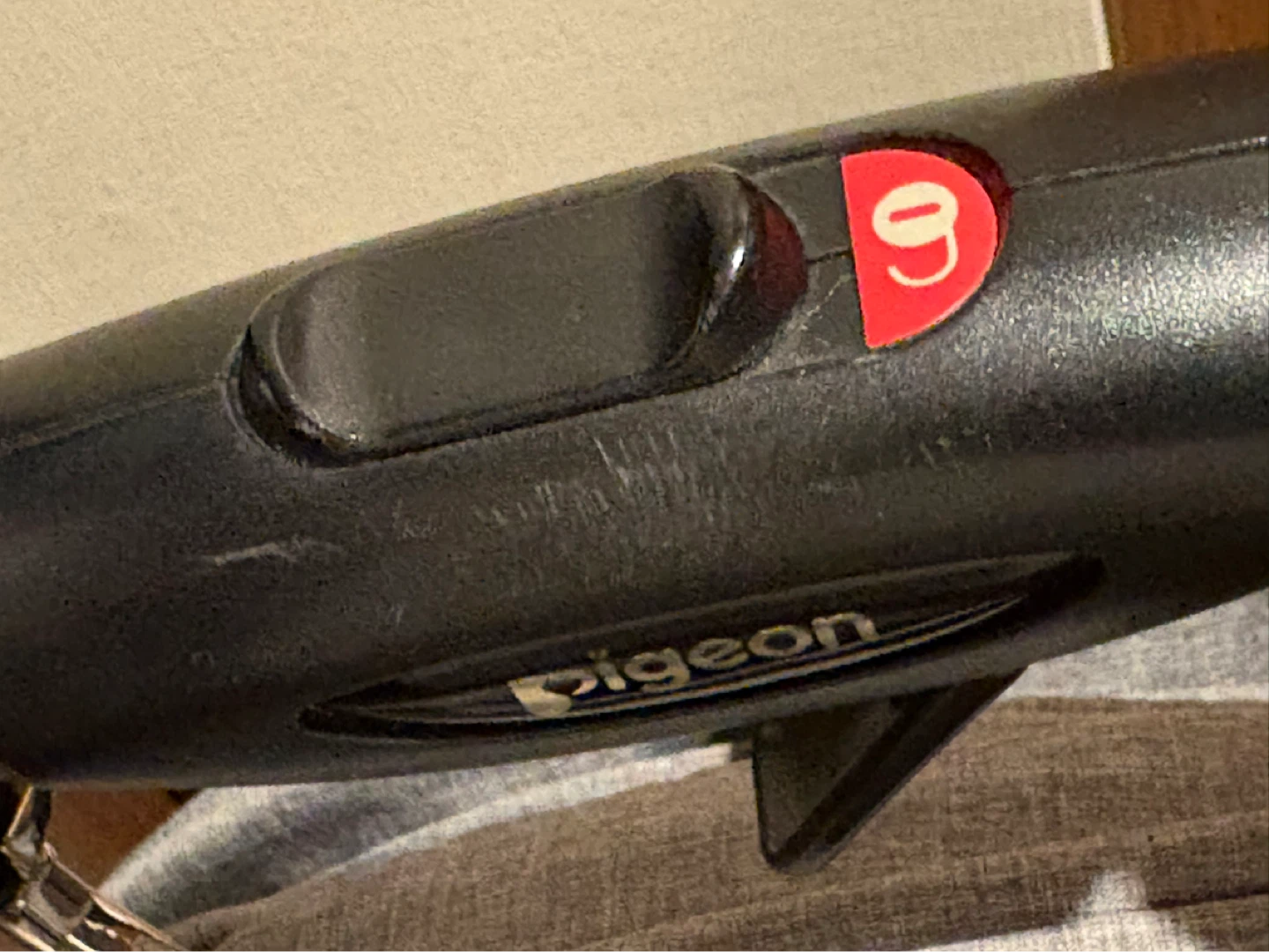 ピジョン ベビーカー グレーの写真5枚目