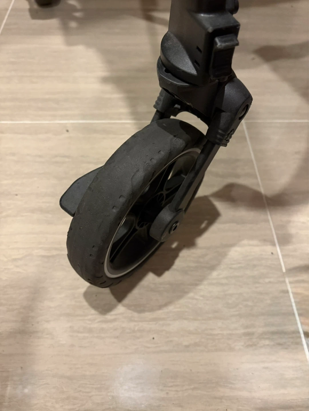ピジョン ベビーカー グレーの写真7枚目