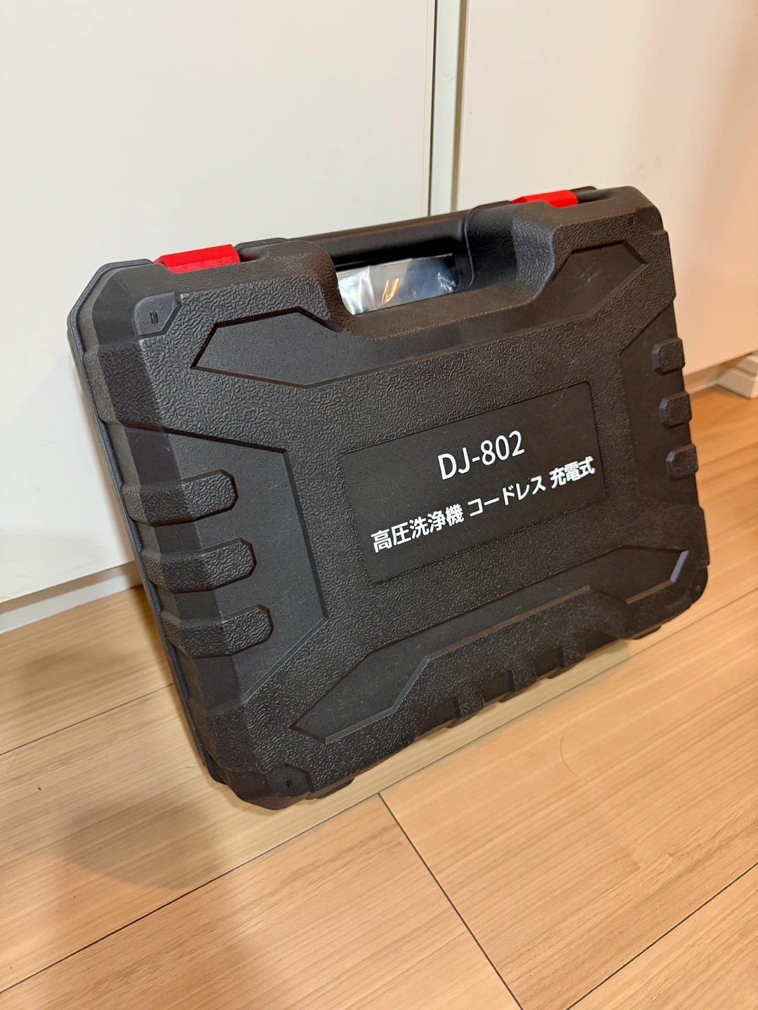 高圧洗浄機 コードレス バッテリー 洗車20000mA DJ802の写真3枚目