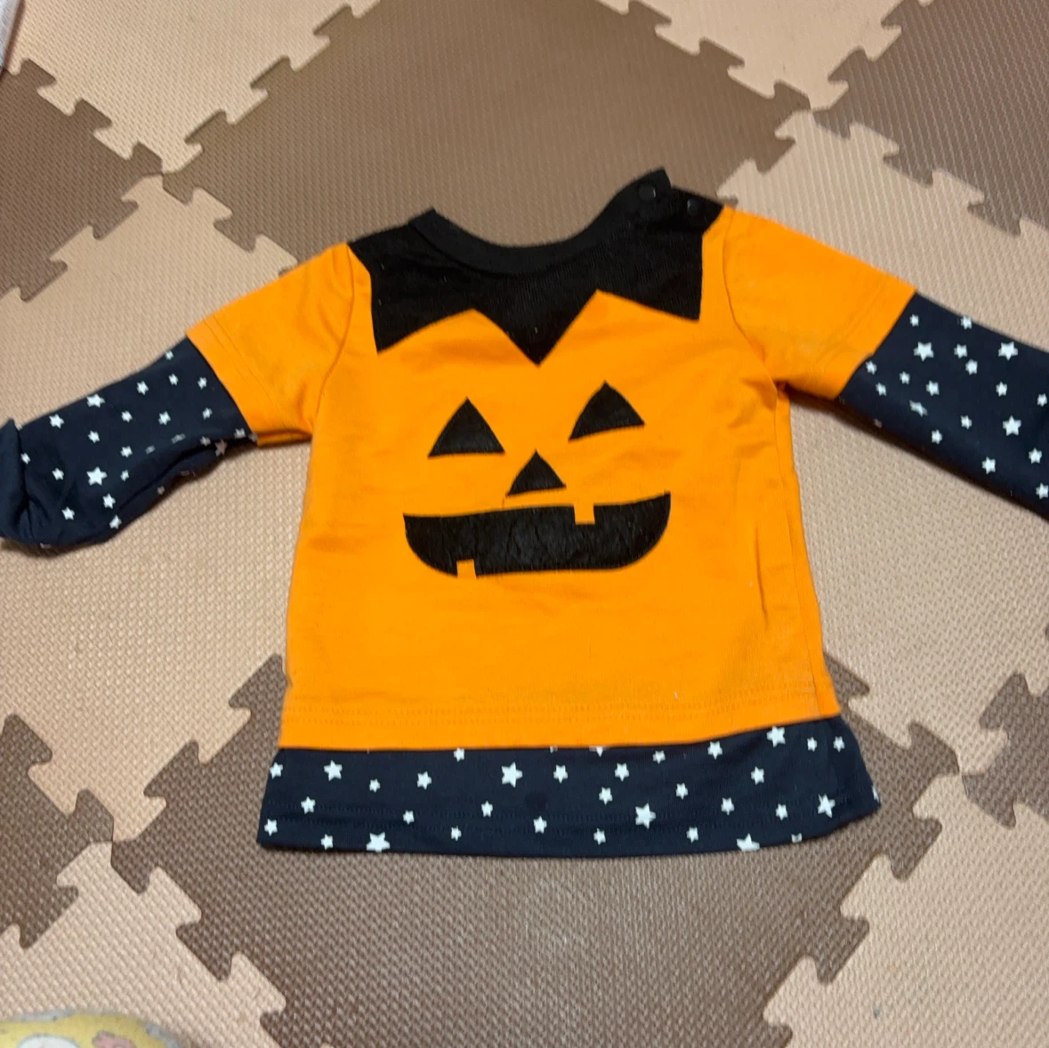 ハロウィン 長袖Tシャツ 子供服 リバーシブル