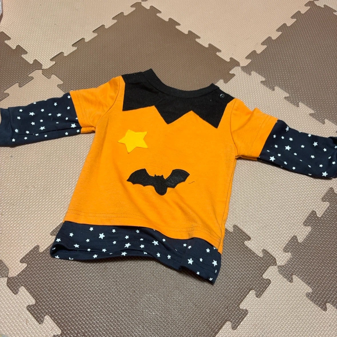 ハロウィン 長袖Tシャツ 子供服 リバーシブルの写真2枚目
